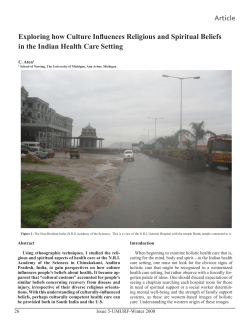 Exploring how Culture Influences Religious and