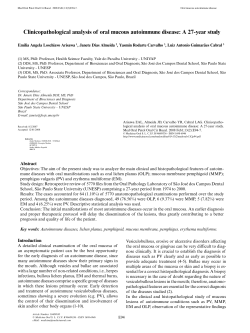 Clinicopathological analysis of oral mucous autoimmune disease: A