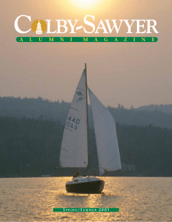 Spring/Summer 2001 - Colby