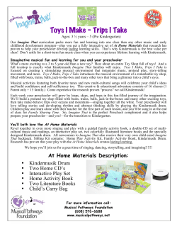 Toys I Make - Trips I Take Description