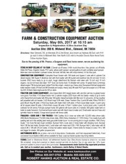 details - Robert Hawks Auction Co.