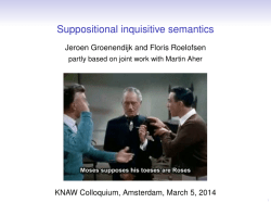 Suppositional inquisitive semantics
