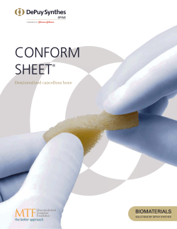 CONFORM SHEET &reg;