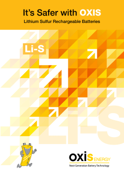 It`s Safer with OXIS
