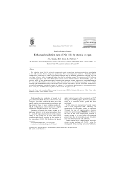 Enhanced oxidation rate of Ni(111) by atomic oxygen