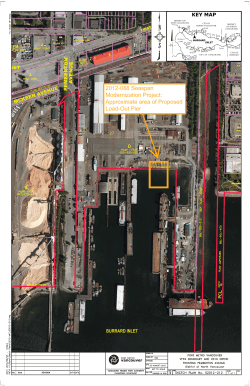 2012-088 Seaspan Modernization Project: Approximate area of
