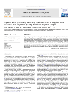Polyester polyol synthesis by alternating copolymerization of