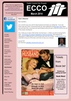 March - Theatre in Brussels