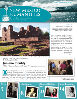 PDF Now - New Mexico Humanities Council