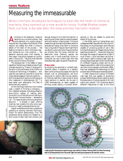 A recent article in Nature - UCLA Chemistry and Biochemistry