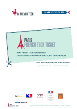 French Tech Ticket press kit