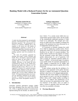 Proceedings of the... - Association for Computational Linguistics