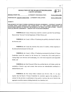 department of public works, division of roads and bridges