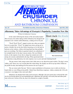 eHarmony Takes Advantage of Zootopia`s Popularity, Launches