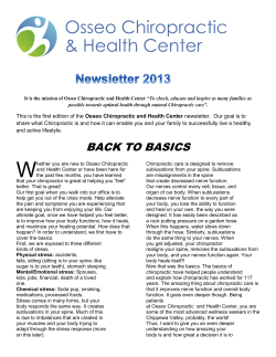 to - Osseo Chiropractic And Health Center LLC