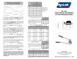 NWFS Installation Brochure HUSA - Hy
