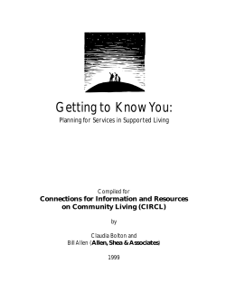 Getting to Know You - Allen, Shea and Associates