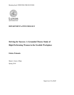 Open Access - Lund University Publications