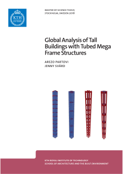 Global Analysis of Tall Buildings with Tubed Mega Frame