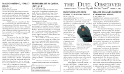 the duel observer - Hamilton College