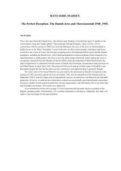 HANS SODE-MADSEN The Perfect Deception. The