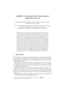 LoRDAS: A Low-Rate DoS Attack against Application Servers