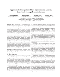 Approximate Propagation of both Epistemic and