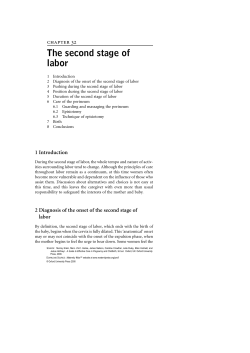 The second stage of labor