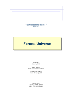 Forces, Universe - Theory of Everything