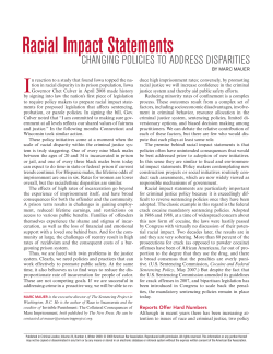 Racial Impact Statements - US Human Rights Network