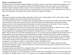 Dragon Lairshaping Guide