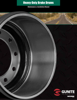 Heavy-Duty Brake Drums