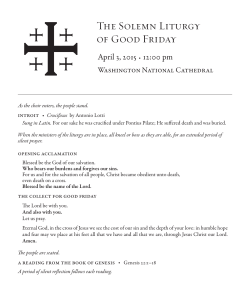 Service Leaflet - Washington National Cathedral