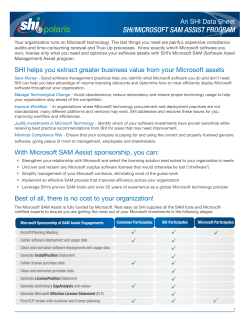 software asset management (sam) services