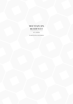 mountain spa residences - Ski Immobilien in Tirol kaufen