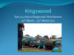 Kingswood Presentation Term 2 for March 2017