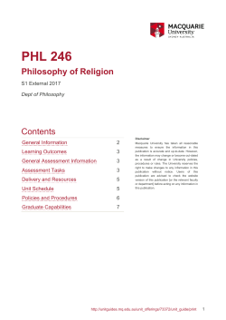 as PDF - Unit Guide