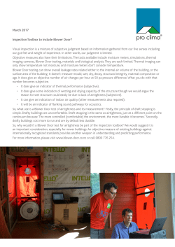 Pre-purchase-Inspection-Toolbox-to-Include-Blower-Door