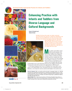 Enhancing Practice with Infants and Toddlers from Diverse