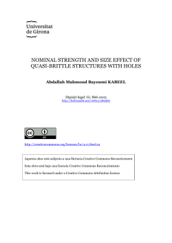 Nominal Strength and Size Effect of Quasi