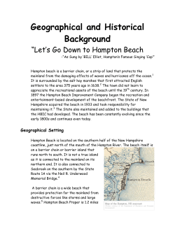 Geographical and Historical Background