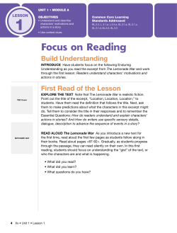 Focus on Reading - Pearson-Global