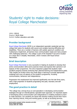 Decisions - Seashell Trust