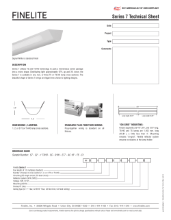 Tech Sheet