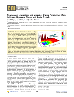 Noncovalent Interactions and Impact of Charge
