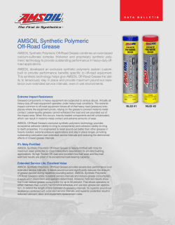 AMSOIL Synthetic Polymeric Off
