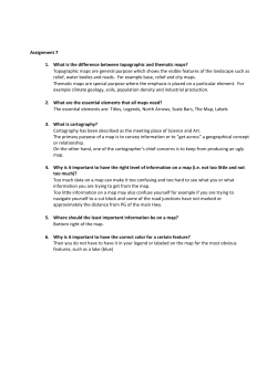 1. What is the difference between topographic