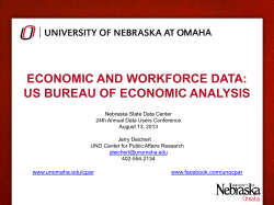 Economic and Workforce Data: U.S. Bureau of Economic Analysis