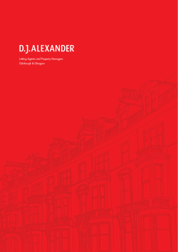 Letting Agents and Property Managers Edinburgh