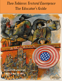 Theo Tobiasse: Textural Emergence The Educator`s Guide